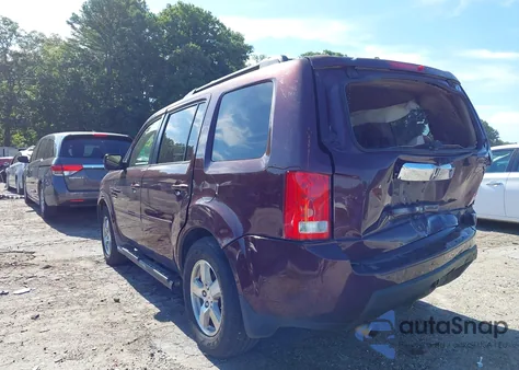 2009 Honda Pilot Ex-L z USA, uszkodzony, nr VIN 5FNYF48639B010618